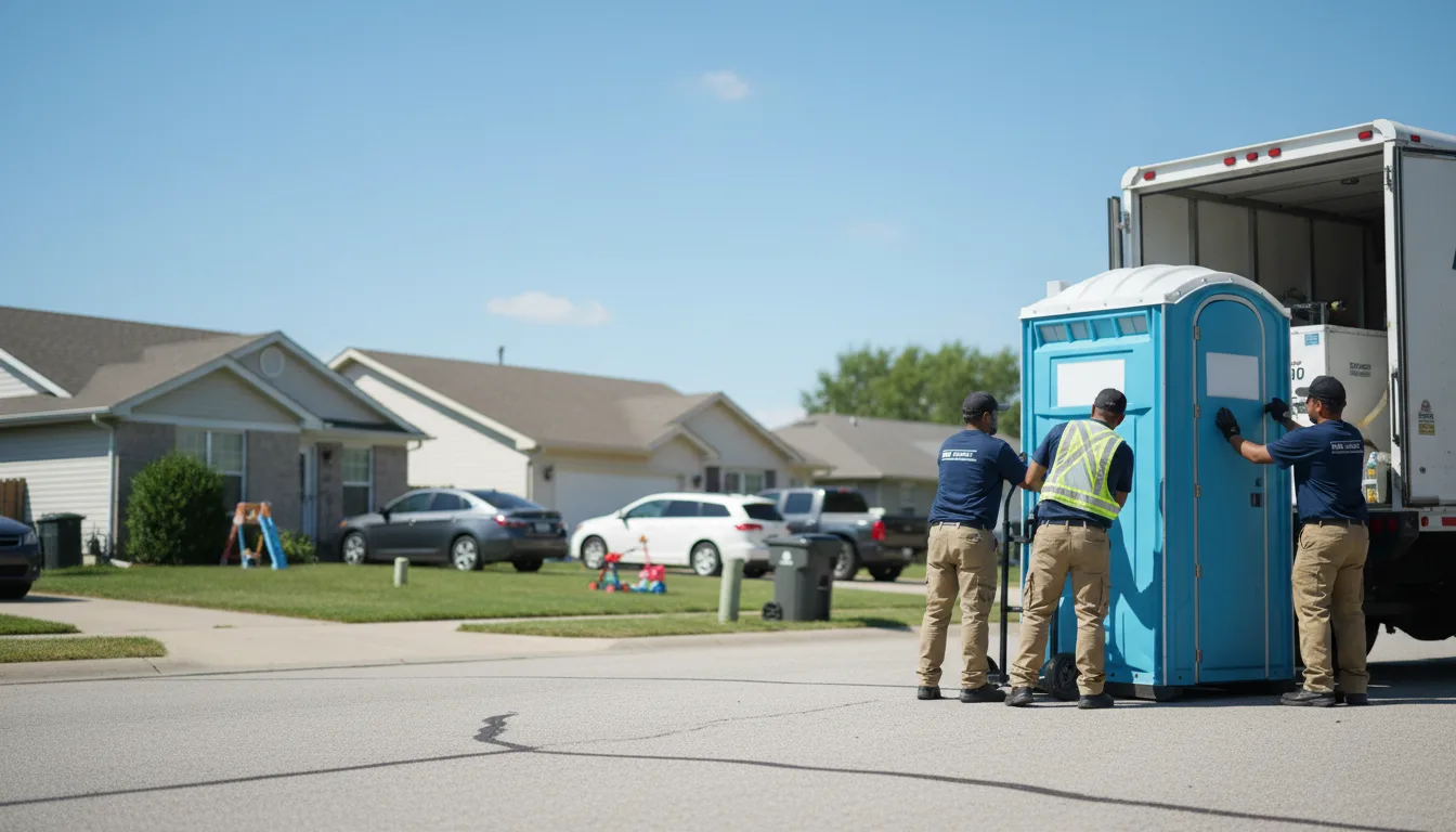 Standard Porta Potty Rentals in Oakdale, IL near me